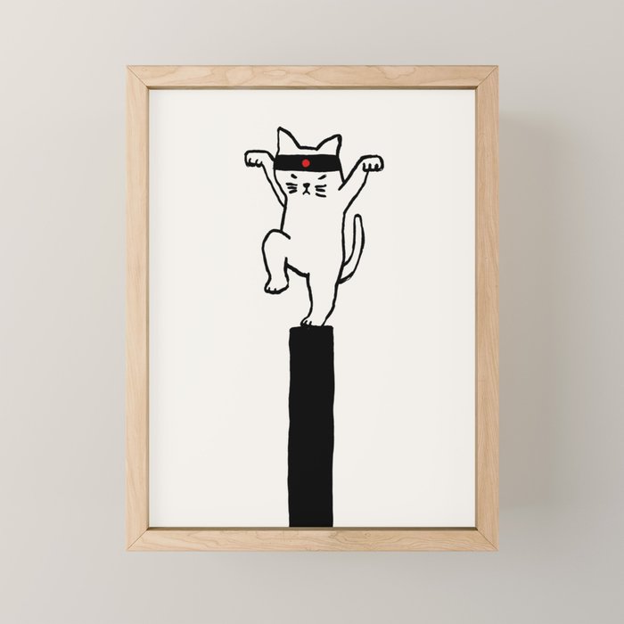 Cute and deadly Mini Art Print Gallery Image 1