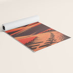 Walk to Kaniji - A Contemporary Ukiyo-e Nature Landscape Yoga Mat Gallery Image 2