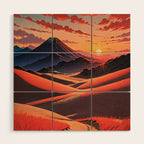Walk to Kaniji - A Contemporary Ukiyo-e Nature Landscape Wood Wall Art Gallery Image 1