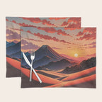 Walk to Kaniji - A Contemporary Ukiyo-e Nature Landscape Placemat Gallery Image 1