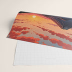 Walk to Kaniji - A Contemporary Ukiyo-e Nature Landscape Wrapping Paper Gallery Image 2