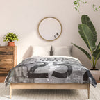 Urban Street Art Numbers And Text Fragments Comforter Gallery Image 3