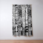 Urban Street Art Numbers And Text Fragments Window Curtain Gallery Image 3