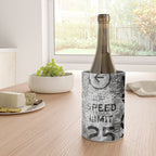 Urban Street Art Numbers And Text Fragments Wine Chiller Gallery Image 4