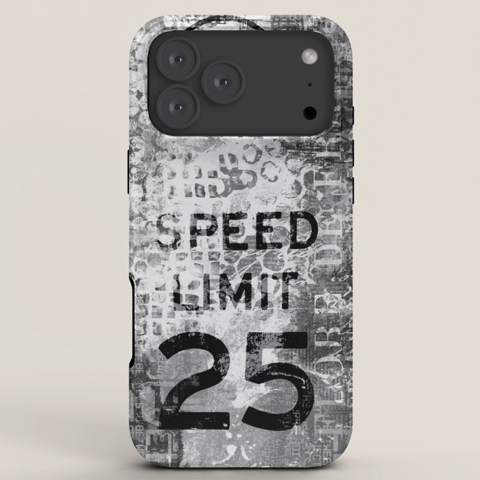 Urban Street Art Numbers And Text Fragments iPhone Case Gallery Image 8