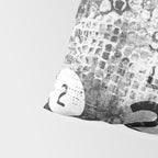 Urban Street Art Numbers And Text Fragments Pillow Sham Gallery Image 4