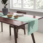 Magnificent Morning - Foggy Redwood Forest Nature Photography Table Runner Gallery Image 2