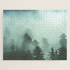 Magnificent Morning - Foggy Redwood Forest Nature Photography Jigsaw Puzzle Gallery Image 1