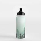 Magnificent Morning - Foggy Redwood Forest Nature Photography Water Bottle Gallery Image 2