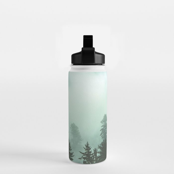 Magnificent Morning - Foggy Redwood Forest Nature Photography Water Bottle Gallery Image 2
