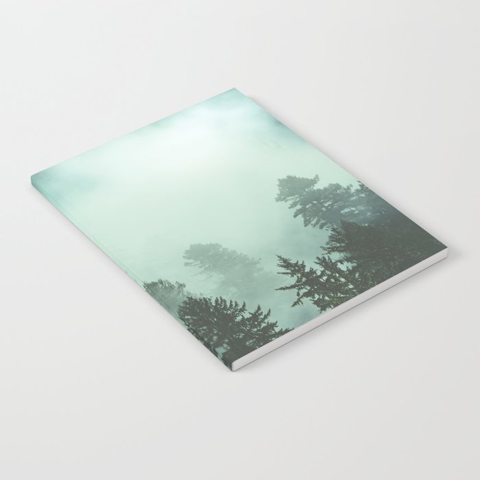 Magnificent Morning - Foggy Redwood Forest Nature Photography Notebook Gallery Image 2