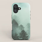 Magnificent Morning - Foggy Redwood Forest Nature Photography iPhone Case Gallery Image 1