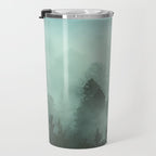 Magnificent Morning - Foggy Redwood Forest Nature Photography Travel Mug Gallery Image 3