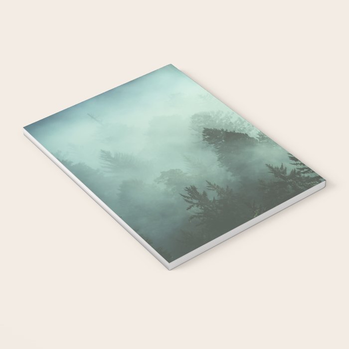 Magnificent Morning - Foggy Redwood Forest Nature Photography Notebook Gallery Image 3