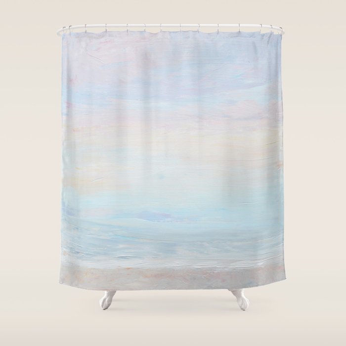 Subtle Sunrise Shower Curtain Gallery Image 1
