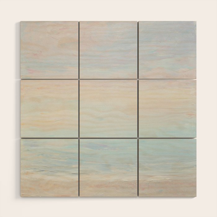 Subtle Sunrise Wood Wall Art Gallery Image 1