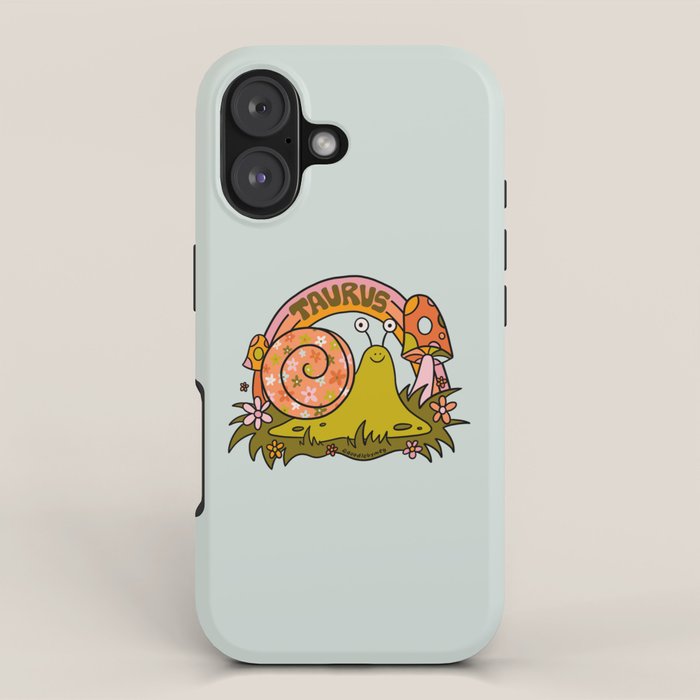 Taurus Snail iPhone Case Gallery Image 1