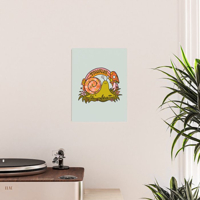 Taurus Snail Poster Gallery Image 2