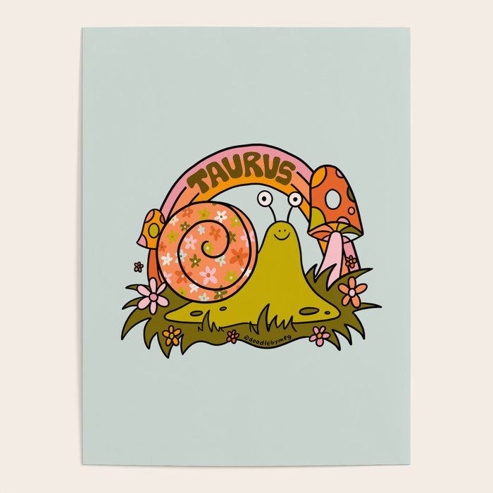 Taurus Snail Poster Gallery Image 4