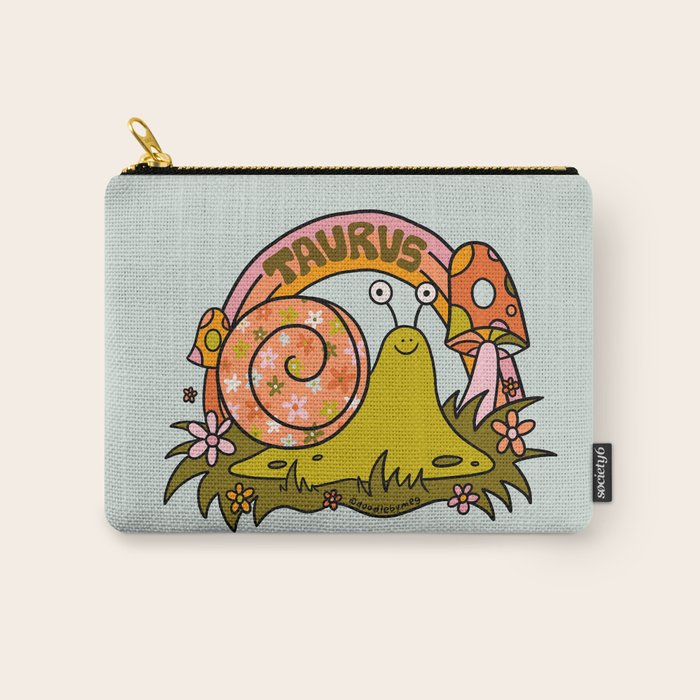 Taurus Snail Carry All Pouch Gallery Image 1