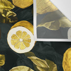 Lemon and Leaf Pattern V Wall Tapestry Gallery Image 3