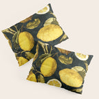 Lemon and Leaf Pattern V Pillow Sham Gallery Image 3