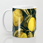 Lemon and Leaf Pattern V Coffee Mug Gallery Image 3