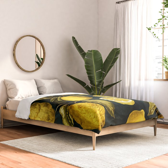 Lemon and Leaf Pattern V Comforter Gallery Image 2