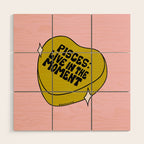 Pisces Conversation Heart Wood Wall Art Gallery Image 1