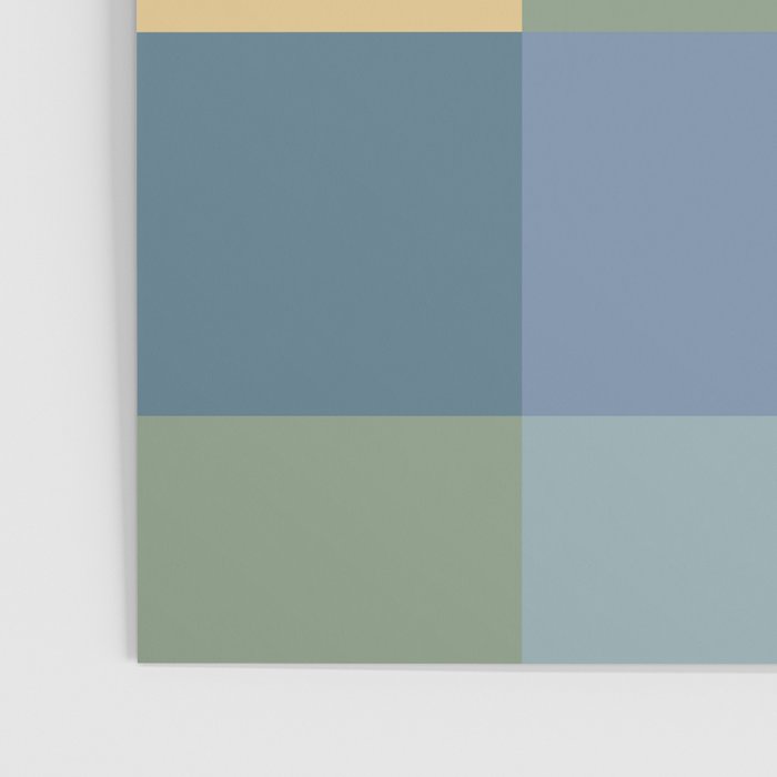 Bold Natural Checks Pattern - Large VIII Poster Gallery Image 3