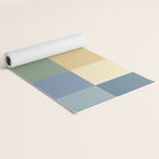 Bold Natural Checks Pattern - Large VIII Yoga Mat Gallery Image 2
