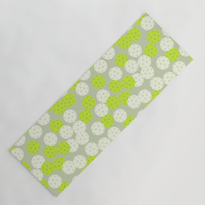 Pickleball Ball Pattern Yoga Mat Gallery Image 1