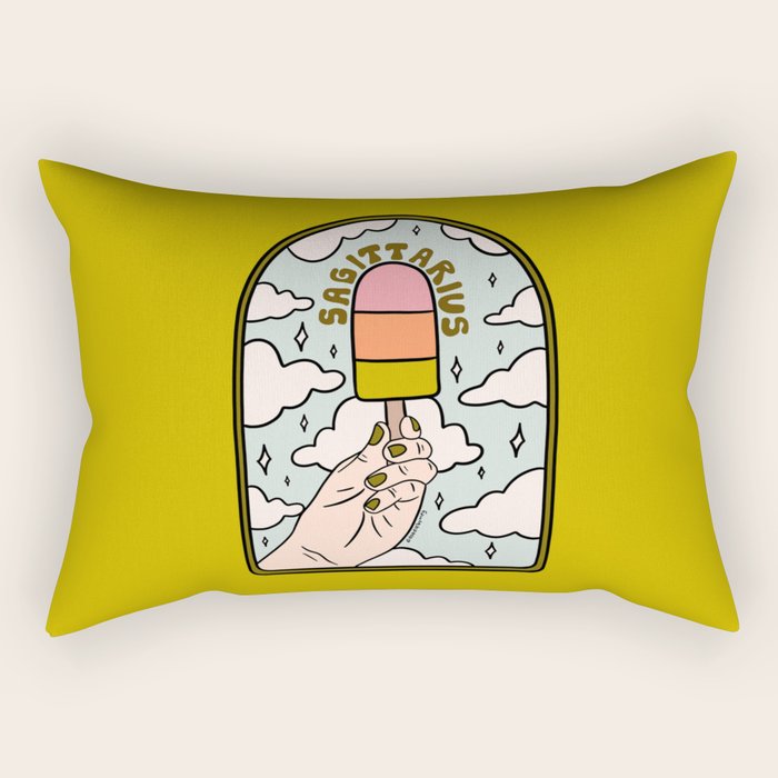 Sagittarius Popsicle Rectangular Pillow Gallery Image 2