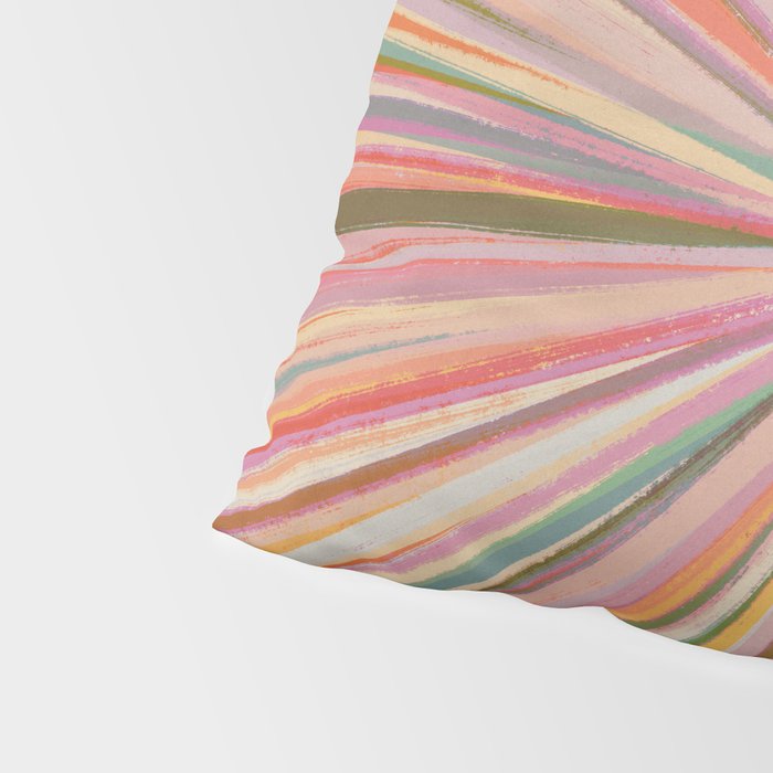 Abstract Pink Bloom Pillow Sham Gallery Image 4