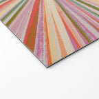 Abstract Pink Bloom Welcome Mat Gallery Image 2