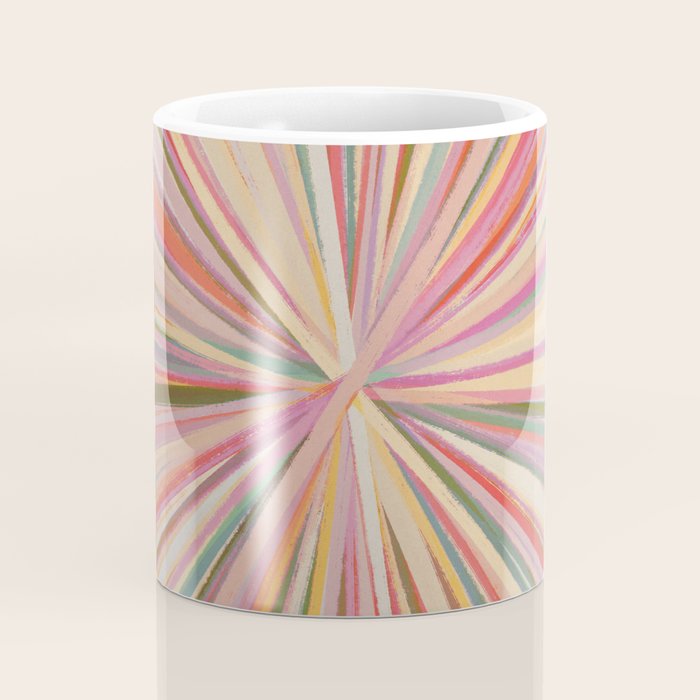 Abstract Pink Bloom Coffee Mug Gallery Image 4