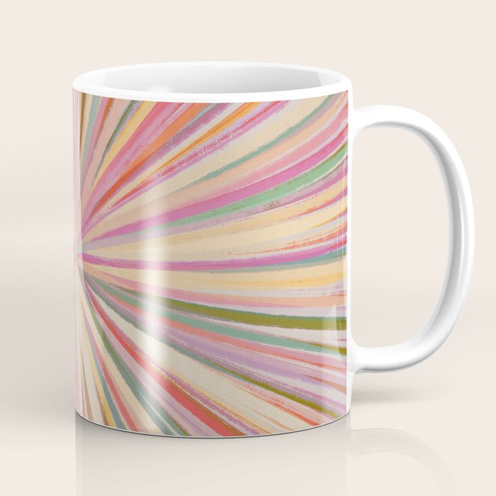 Abstract Pink Bloom Coffee Mug Gallery Image 1