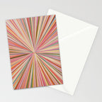 Abstract Pink Bloom Stationery Card Gallery Image 2