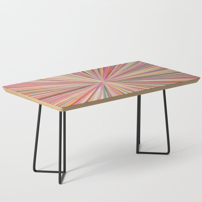 Abstract Pink Bloom Coffee Table Gallery Image 1