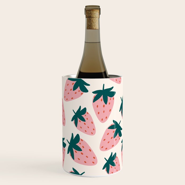 Cute Strawberry  Wine Chiller Gallery Image 2