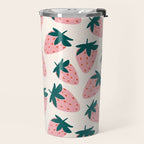 Cute Strawberry  Travel Mug Gallery Image 2