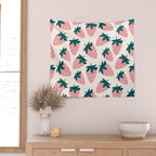 Cute Strawberry  Wall Tapestry Gallery Image 2