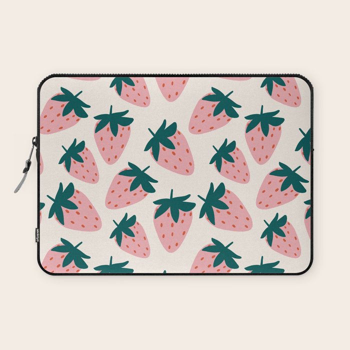 Cute Strawberry  Laptop Sleeve Gallery Image 1