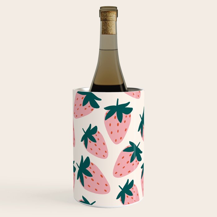 Cute Strawberry  Wine Chiller Gallery Image 3