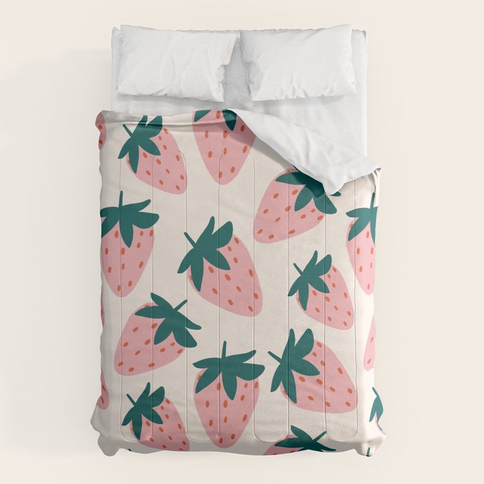Cute Strawberry  Comforter Gallery Image 6