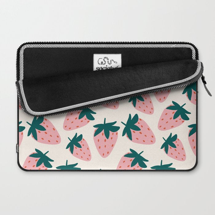 Cute Strawberry  Laptop Sleeve Gallery Image 2