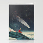 Guided by Comets Stationery Card Gallery Image 2