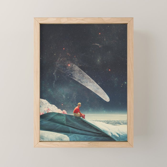 Guided by Comets Mini Art Print Gallery Image 1