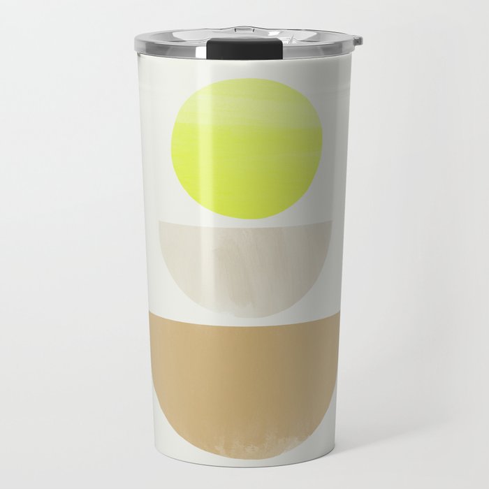 Balancing Shapes NO.1 | Neon Travel Mug Gallery Image 1