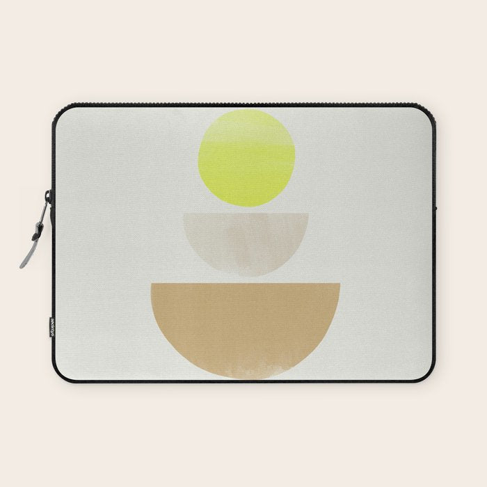 Balancing Shapes NO.1 | Neon Laptop Sleeve Gallery Image 1